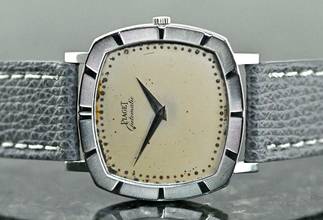 Thumbnail von Piaget rare TV Screen Dress Watch | 12423 | Automatic Cal. 12P | white gold