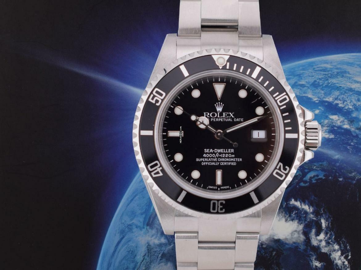 Rolex Sea-Dweller 4000 16600 2001 - Like New Full Set