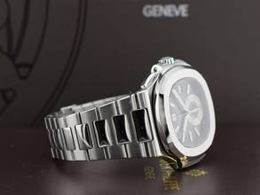 Thumbnail von Patek Philippe Nautilus 5980/1a Blue Dial - Punzone Di Ginevra Like New - Full Set 2008 Ita