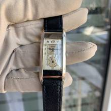 Thumbnail von Rolex Prince Observatory Art Decò style Breguet indexes 10K Gold filled