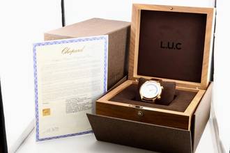 Thumbnail von Chopard L.U.C Time Traveler One In Rose Gold - With Box And Papers - 161942-5001 2019