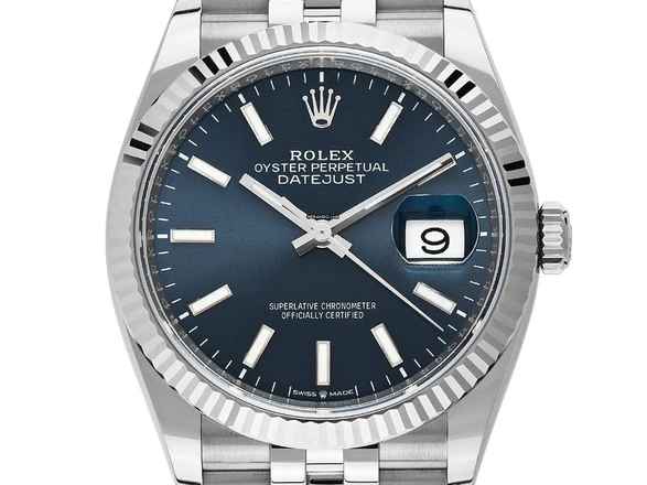  Rolex Datejust 36 Ref.126234 2025 Full Set Ungetragen 