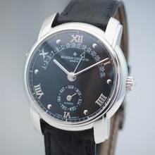 Thumbnail von Vacheron Constantin Patrimony Retrograde Platinum 950 47245/000p-8789 Box+Extract