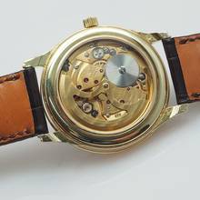 Thumbnail von Omega Triple Date Moonphase Cal.715 Gold 18k/750 RARE collectors watch TOP Condition