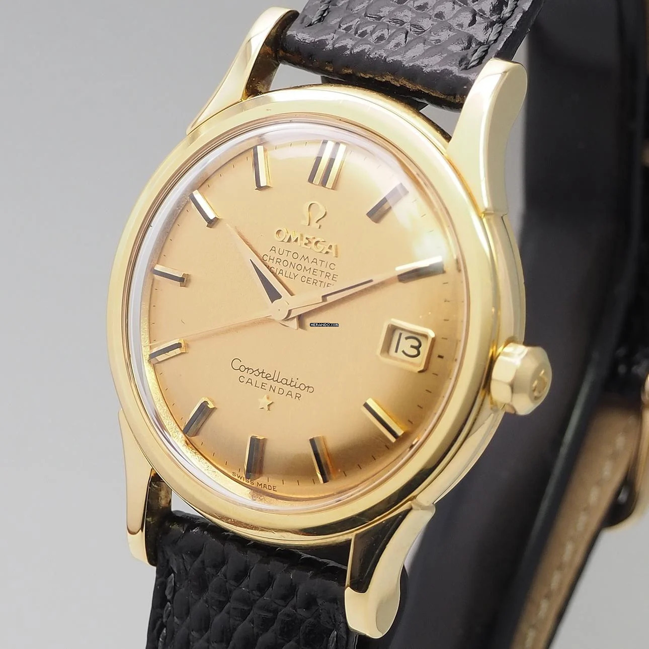 Omega Constellation Vintage 2943 1954 SC 18k/Gold from 1958 Omega Box