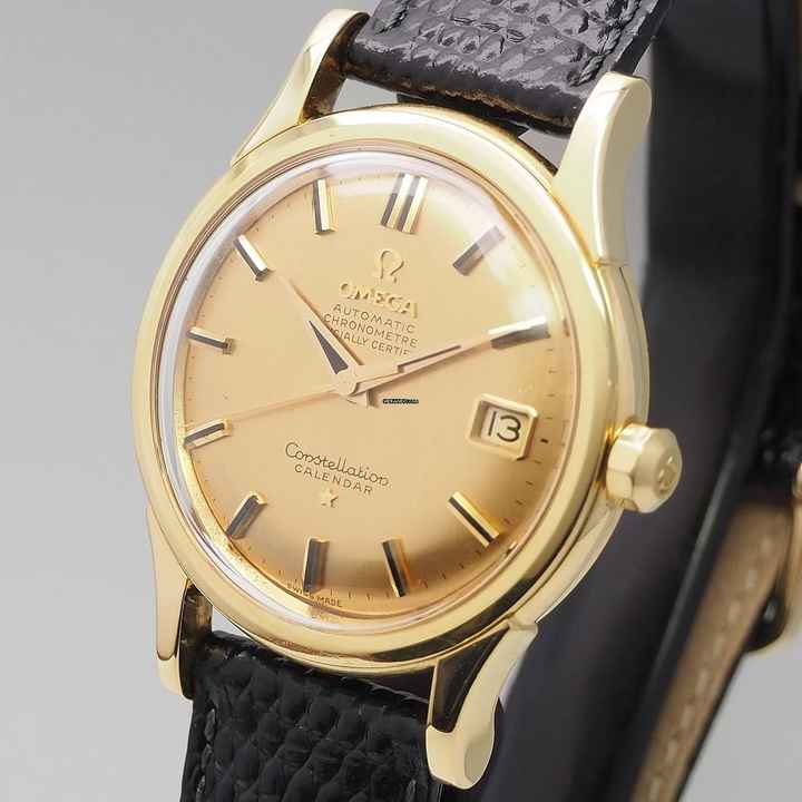  Omega Constellation Vintage 2943 1954 SC 18k/Gold from 1958 Omega Box 