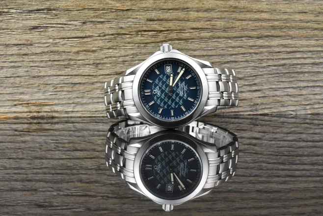  Omega Seamaster 120 M Jacques Mayol Watch Limited Edition Automatik - Vintage 2003 