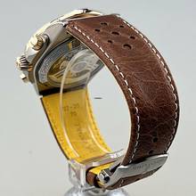 Thumbnail von Breitling Chronomat 42 B01 42 Triumph Automatik Titan & 18 K Roségold Lederarmband braun deutsche Auslieferung Full Set