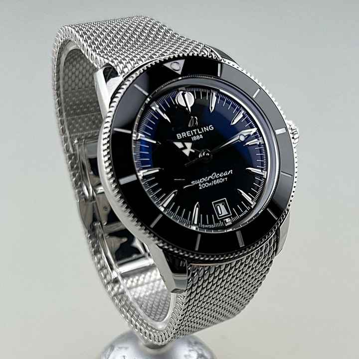  Breitling Superocean Heritage 42 B31 Automatik 42 Stahl Keramik schwarz Stahlarmband Full Set 11/2025 