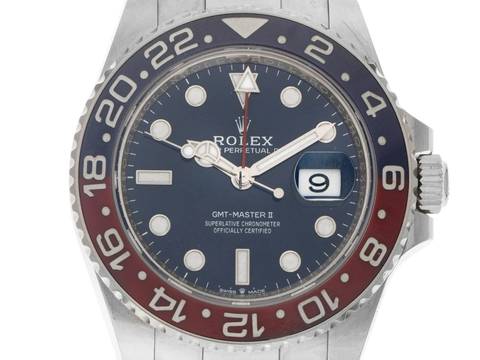  Rolex GMT-Master II Ref.126719BLRO Full Set wie Neu 