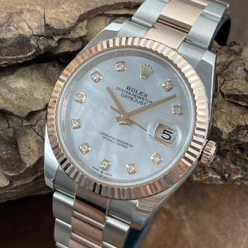  Rolex Datejust 41 Datejust 4 MoP Dia Dial - FULLSET 2020 LC100 - Ref. 126331 