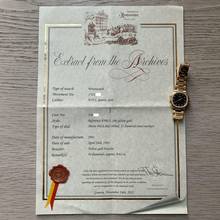 Thumbnail von Patek Philippe Nautilus 4700/3 Lady 27MM Factory diamonds dial and bezel gold 18KT TOP Condition