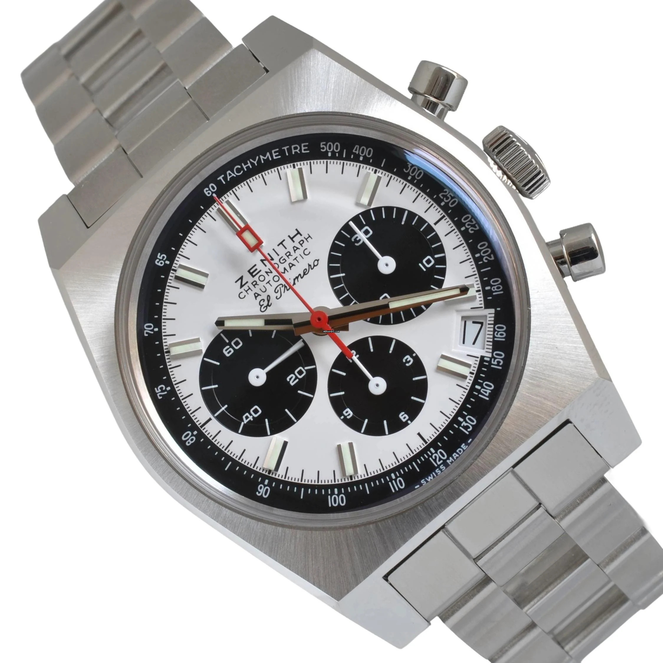  Zenith El Primero Chronomaster A384 Revival white dial 2024 Full Set Like NEW 