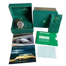 Thumbnail von Rolex Daytona 16520 L34 4 written 6 reversed black dial 1989 Full Set