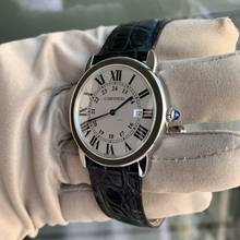 Thumbnail von Cartier Ronde Solo de Cartier 36MM silver dial Quartz 2011 Full Set