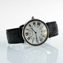 Thumbnail von Cartier Ronde Solo de Cartier 36MM silver dial Quartz 2011 Full Set