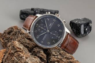 Thumbnail von IWC Portugieser Chronograph 18k Weissgold Automatik Ref. IW371431