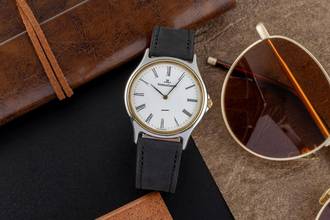 Thumbnail von Jaeger-LeCoultre Heraion Stahl / Gold Quarz Herrenuhr Ref. 112.5.08 Klassiker