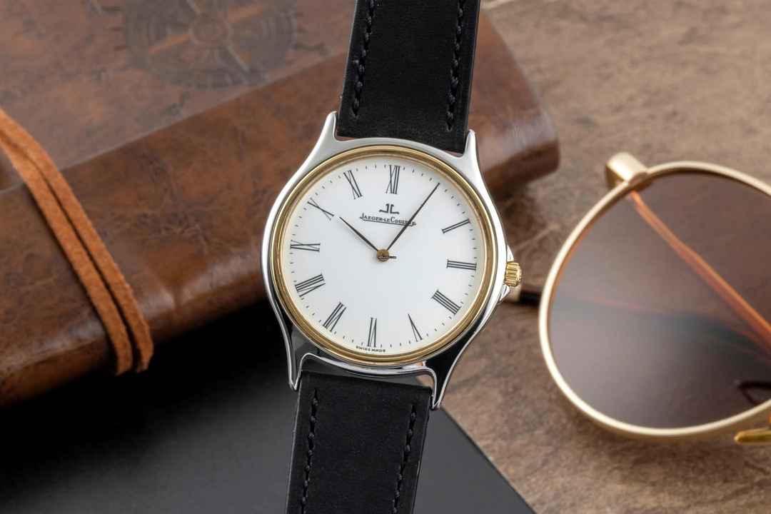  Jaeger-LeCoultre Heraion Stahl / Gold Quarz Herrenuhr Ref. 112.5.08 Klassiker 