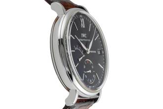 Thumbnail von IWC Portofino Handaufzug Schaffhausen Portofino Handaufzug Stahl Herrenuhr Ref. IW510102 Papiere 2011