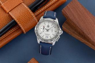 Thumbnail von TAG Heuer Aquaracer 300M Grande Date Alarm 300m Stahl Ref. WAP111Y Box