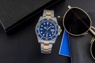 Thumbnail von Rolex Submariner Date Stahl / Gold Oyster Perpetual Ref. 116613LB B&P 2012