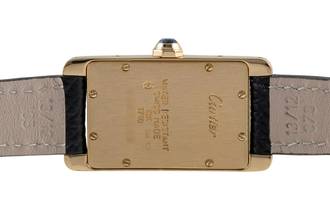 Thumbnail von Cartier Tank Américaine 18K (0,750) Gelbgold Damenuhr Gold Ref. W26015K2 1710