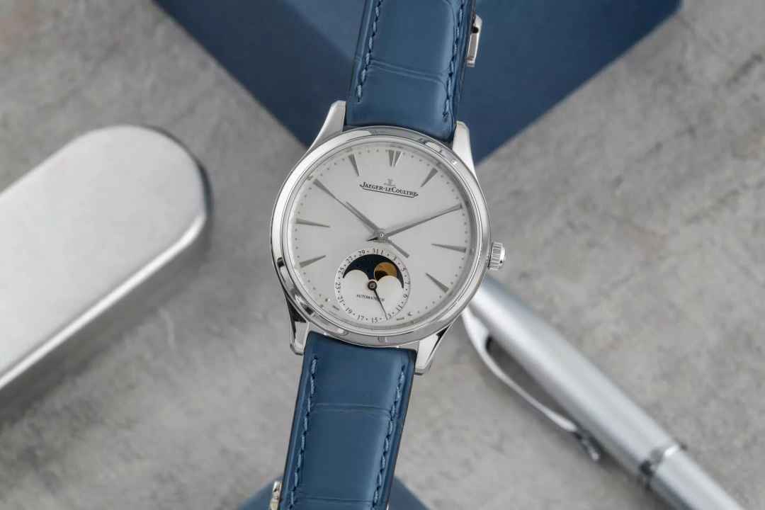  Jaeger-LeCoultre Master Ultra Thin Moon Automatik Ref. Q1258420 145.8.64.S Papiere 