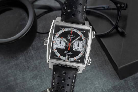  TAG Heuer Monaco Calibre 12 Chronograph Stahl Automatik Ref. CAW2111.FC6469 Limited 