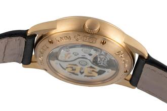 Thumbnail von Glashütte Original Senator Navigator Panoramadatum 18k Gold Automatik Herrenuhr Ref. 39-42-07-11-04