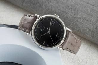 Thumbnail von IWC Portofino Automatic Schaffhausen Portofino Automatik Datum Edelstahl Herrenuhr Ref. IW353304