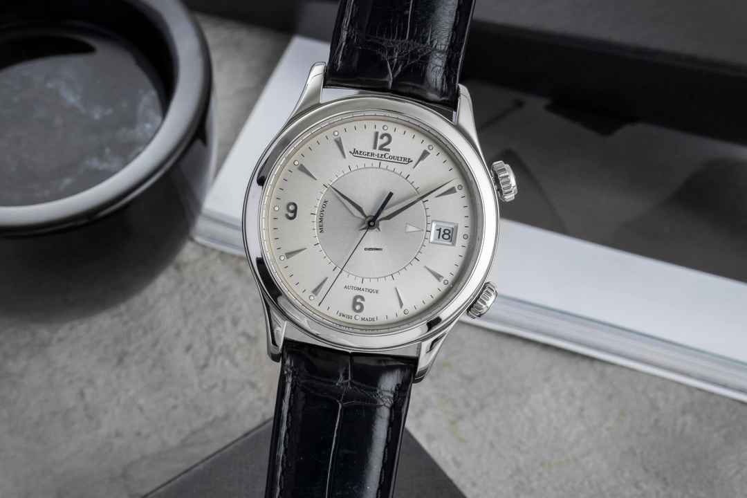  Jaeger-LeCoultre Memovox Stahl Automatik Herrenuhr Ref. Q1418430 174.8.96 