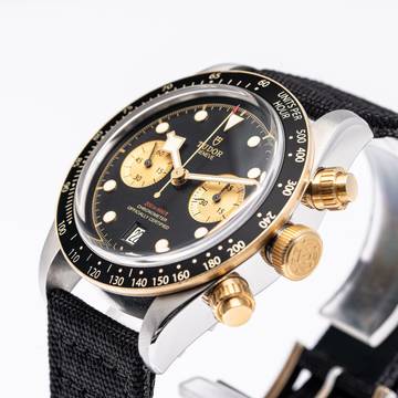  Tudor Black Bay Chrono 41 Black Steel Gold – 79360N – like NEW – 02/2022 Full Set 