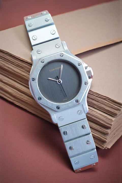  Cartier Santos octagon 0906 Ghost 