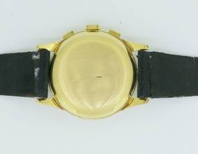 Thumbnail von Breitling Triple calendar moonphase 18Karat Gold Rare vintage watch