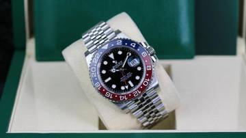 Thumbnail von Rolex GMT-Master II Jubilee - Pepsi - like New LC100 - Fullset - 04/2024