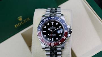 Thumbnail von Rolex GMT-Master II Jubilee - Pepsi - like New LC100 - Fullset - 04/2024