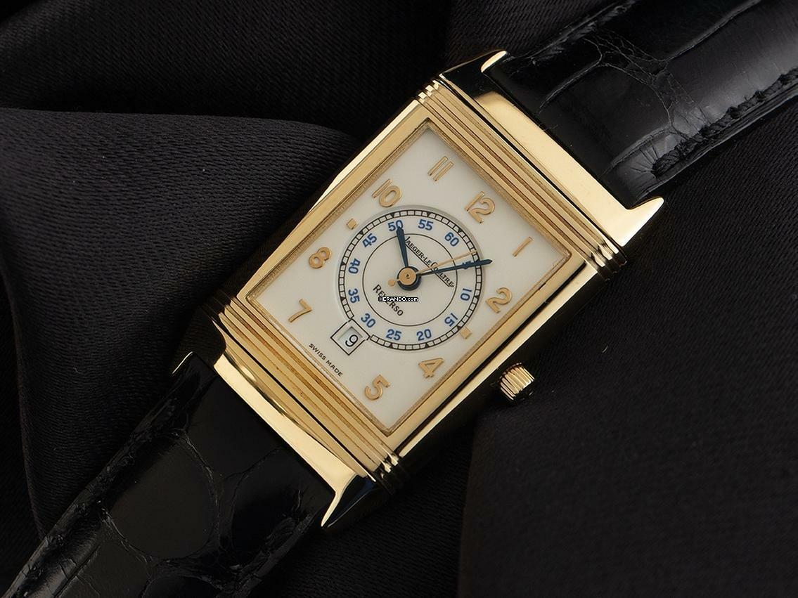  Jaeger-LeCoultre Reverso Classique Classic Monoface Ref.250.5.11 1976 original Box sehr gut Vintage Reverso Classic Monoface 18kt Gelbgold 