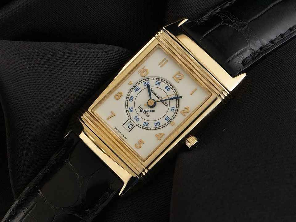  Jaeger-LeCoultre Reverso Classique Classic Monoface Ref.250.5.11 1976 original Box sehr gut Vintage Reverso Classic Monoface 18kt Gelbgold 