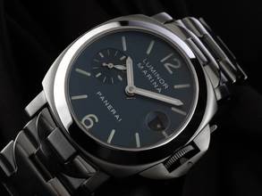 Thumbnail von Panerai Luminor Marina Ref.PAM00120 2003 Full Set wie Neu Vintage Luminor Marina