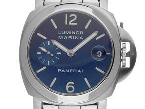 Thumbnail von Panerai Luminor Marina Ref.PAM00120 2003 Full Set wie Neu Vintage Luminor Marina