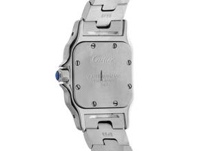 Thumbnail von Cartier Santos Galbée Lady PM Ref.1567 1996 original Box wie Neu Vintage