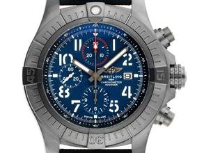 Thumbnail von Breitling Super Avenger Night Mission Ref.V13375101C1X1 2022 Full Set wie Neu Vintage