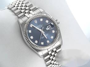 Thumbnail von Rolex Datejust 36 36mm 116234 2018 Stahl Weissgold 750 Diamanten Automatik Stainless Steel 18kt White Gold Jubilé-band Chronometer Blue Dial