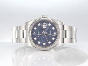 Thumbnail von Rolex Datejust 36 36mm 116234 Stahl Weissgold 750 Diamanten Automatik Stainless Steel 18kt White Gold Oyster-band Chronometer Blue Dial