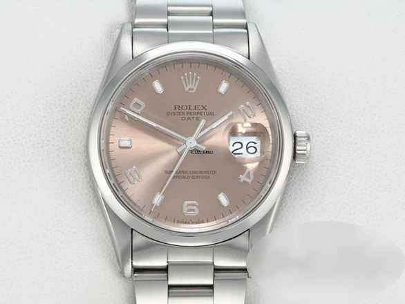  Rolex Lady-Datejust Date Edelstahl 34mm Edelstahl 15200 2001 Damen Datejust Datum Stahl Stainless Steel Oyster-band Chronometer 