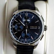 Thumbnail von Union Glashütte Belisar Chronograph Mondphase Blau NEW FULL SET