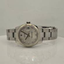 Thumbnail von Rolex Datejust 31 31mm Ouro Branco & Aço & Diamantes Automático Completo