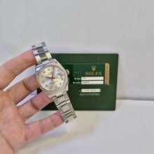 Thumbnail von Rolex Datejust 31 31mm Ouro Branco & Aço & Diamantes Automático Completo