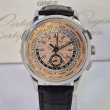 Thumbnail von Patek Philippe World Time Chronograph Flyback Salmon Dial 41mm Automático Completo